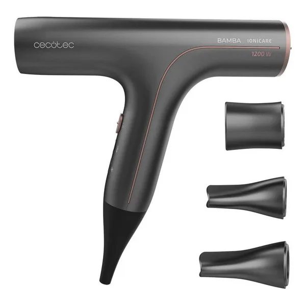 

Hairdryer Cecotec IoniCare 6000 Rockstar Soft 1200 W Black