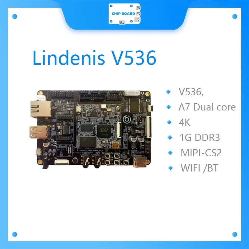 Lindenis V536 искусственная интеллектуальная видеообработка макетная плата, Allwinner , A7 Dual Core, 4K