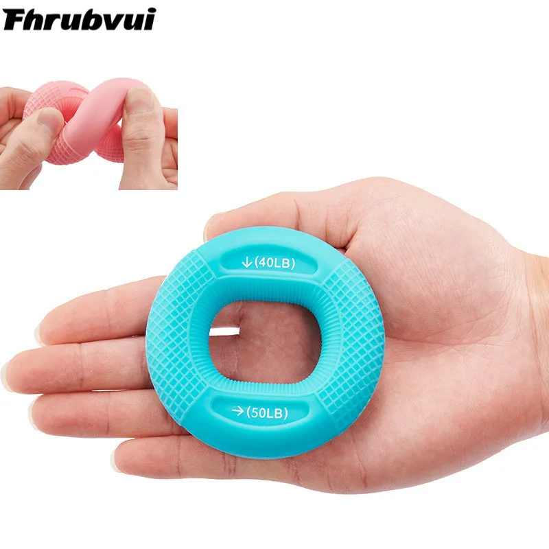 

Регулируемая рукоятка 20-80 фунтов, силиконовое кольцо, тренажер для предплечья кистевой эспандер, для тренировок мышц, тренажерного зала, фи...