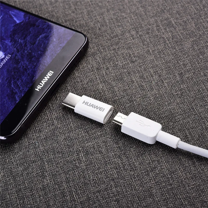 Оригинальный адаптер huawei USB 3 1 type- c конвертер Micro Для P30 P20 lite mate 20 P10 P9 pro V20 зарядный