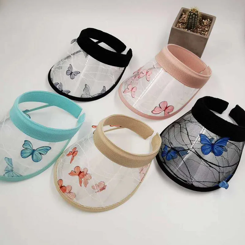 

Шляпа Женская Han Edition, летняя модная кружевная прозрачная шляпа, дорожная Солнцезащитная шляпа, Солнцезащитная шляпа