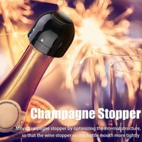 vacuum red wine bottle cap stopper silicone sealed champagne bottle stopper vacuum retain freshness wine plug bar tools