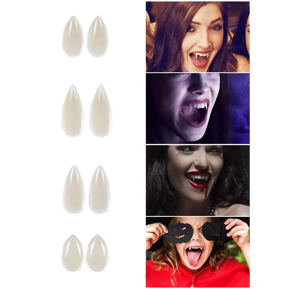 Косплей Хэллоуин протезы зомби привидение дьявол Werewolf зубы коробка упаковка