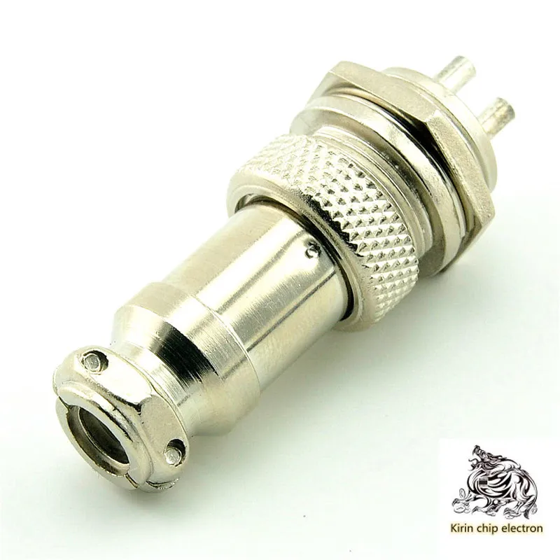 

10PCS/LOT 4PIN 16mm GX16-4 core aviation plug cable connector plug+socket