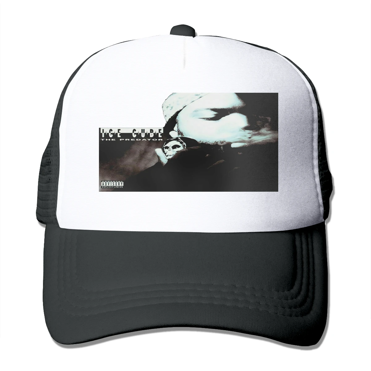 Черная забавная винтажная бейсболка Ice Cube The Predator в подарок кепки тракер