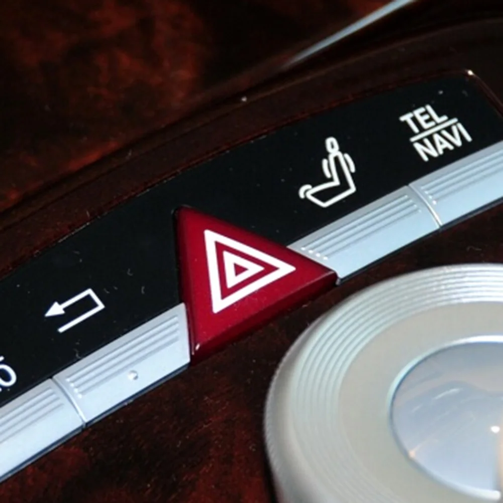 1 шт. Автомобильный аварийный светильник кнопка включения обложки для Mercedes Benz W221