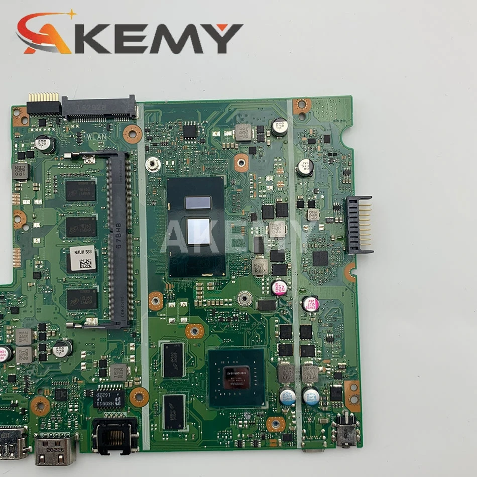 akemy new for asus x541uvk x541uj x541uv x541u f541u r541u motherboard laptop motherboard w 8gb rami3 6100u gt940m free global shipping