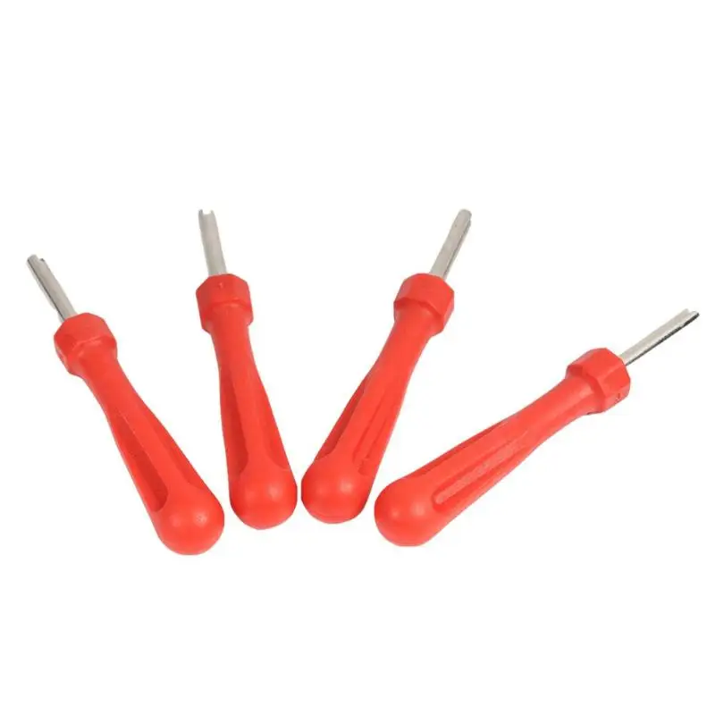 

10pcs Valve Stems Caps Installation Tools Durable Convenient and Practical Tire Valve Core Removal Tools Wrenches 96x15x15mm