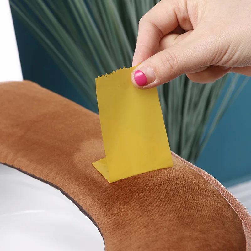 winter warm ring potty mat soft thicken washable zipper toilet seats cover set for home decoration bathroom product free global shipping