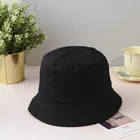 Зонтик для досуга на открытом воздухе, Панама с защитой от УФ-лучей, детская Солнцезащитная шляпа, индивидуальная черно-красная дорожная шляпа, Рыбацкая шляпа