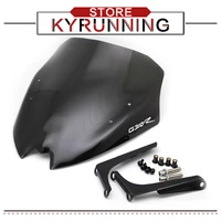 for bmw g310r 2017 2018 motorcycle windshield windscreen with mounting bracket high quality acrylic plastic