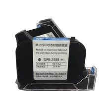 High adhesion ink cartridges quick dry solvent black white yellow invisible ink cartridge for tij printer inkjet printing