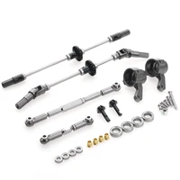upgrade steel gear bridge axle gear steering cup kit for mn d90 d91 m ms 112 rc car spare parts