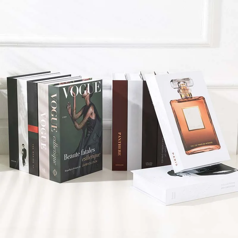 

Fake Book Home Decorative Book Model Hotel Study Office Simple Modern Fake Book Model Cover Softcover Book