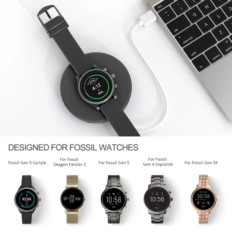 Портативная беспроводная зарядная док-станция с подставкой и USB-разъемом