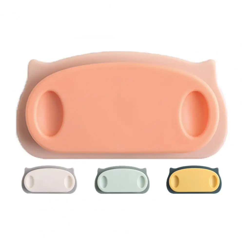

4Pcs Punch-free Pig Nose Shape Plug Storage Rack Reusable HIPS Easy to Paste Power Plug Hooks Holder for Bathroom Storage