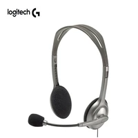 logitech h110h111 logitech headphones stereo headset with microphone 3 5mm wired headphones computer peripheral accessories