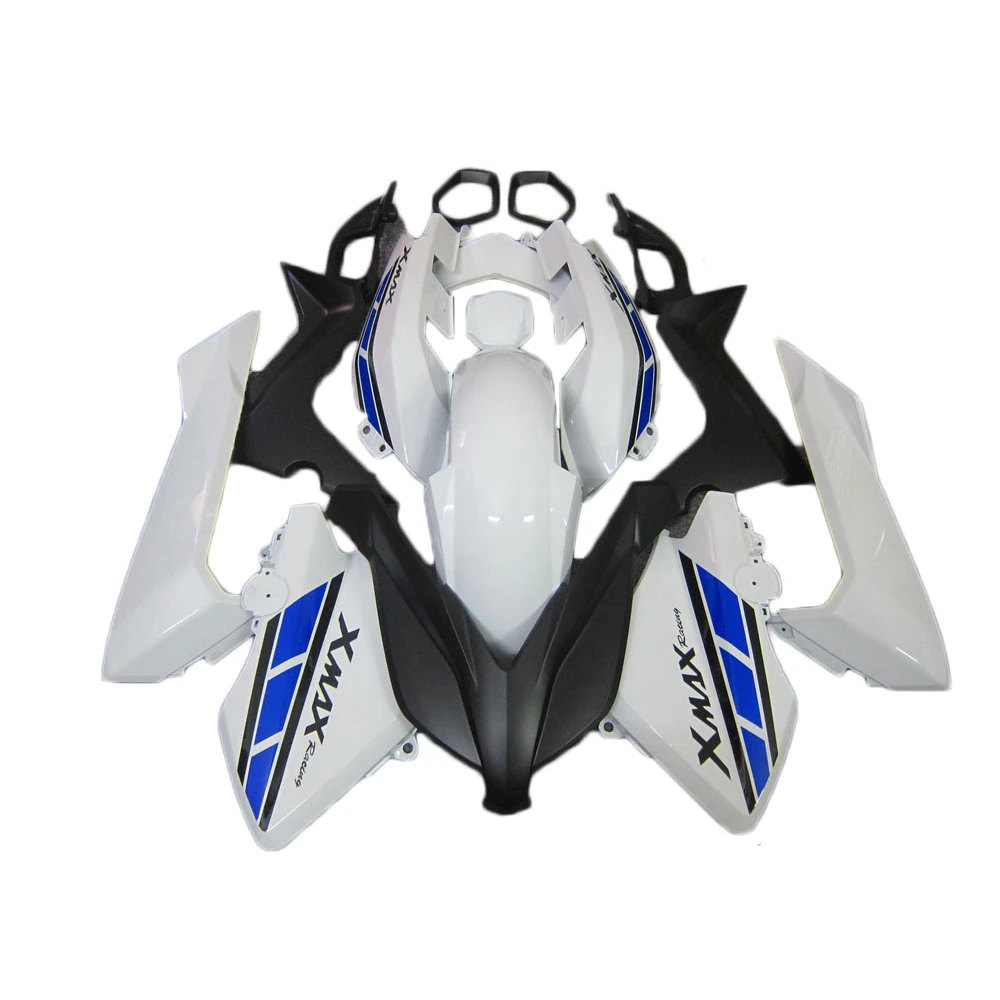 

Injection Motorcycle Fairing For YAMAHA TMAX400 2013 2014 tmax 400 Blue Black White New Replace fairings tmax400 13 14 ZQ02