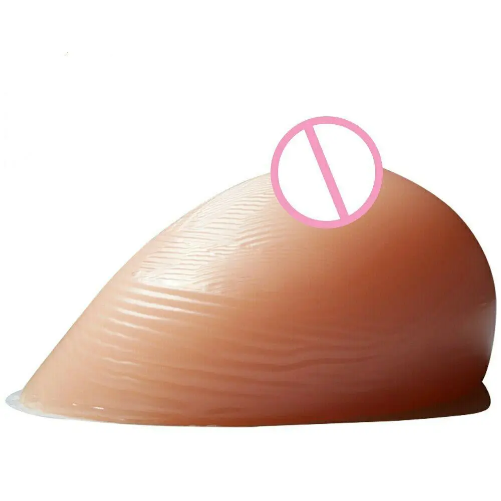 3200g Silicone Breast Self-adhesive High Quality Transgender Crossdresser Simulation Breast Woman Chest Enhancer Free Shipping