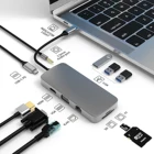 10 в 1, USB Type-C на 4k HDMI-совместимая TF SD-карта