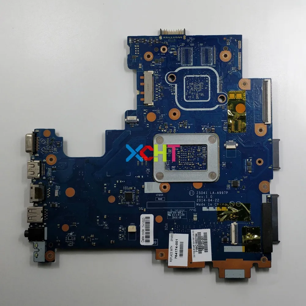 764174-001 764174-501 764174-601 ZSO41 LA-A997P w E1-6010 CPU for HP 14-G Series 245 G3 PC Laptop Motherboard Mainboard Tested |