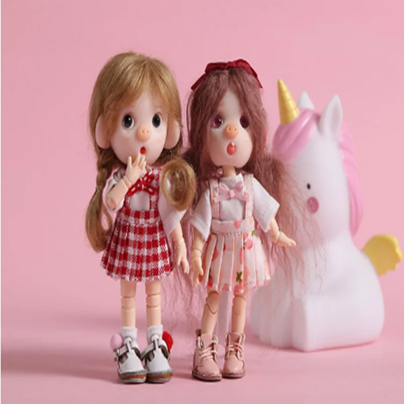 M0027 детские игрушки ручной работы 1/12 ob11 кукла с хорошим сцеплением Suge BJD / SD