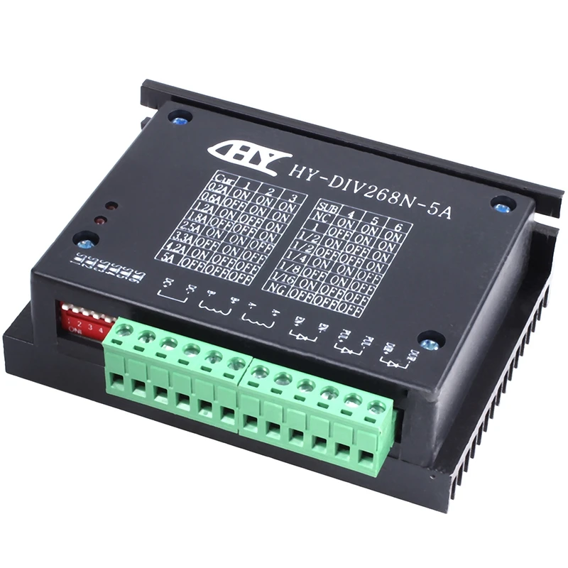 TB6600 0 2-5A ЧПУ контроллер шаговый двигатель драйвер для Nema 17/23 tb6600 1 Ось 2 фазы