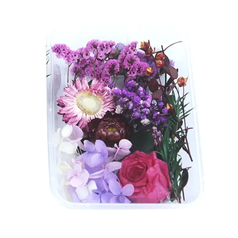 

1 Box Real Mix Dried Flowers for Resin Jewellery Dry Plants Pressed Flowers Making Craft DIY Accessories