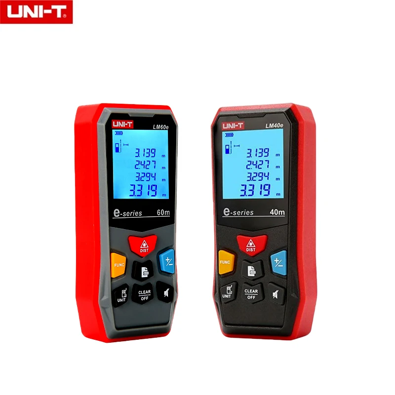 UNI-T Digital Laser Rangefinder LM40e LM50e LM60e Distance Meter Measure Tape Electronic Ruler Range Finder | Инструменты