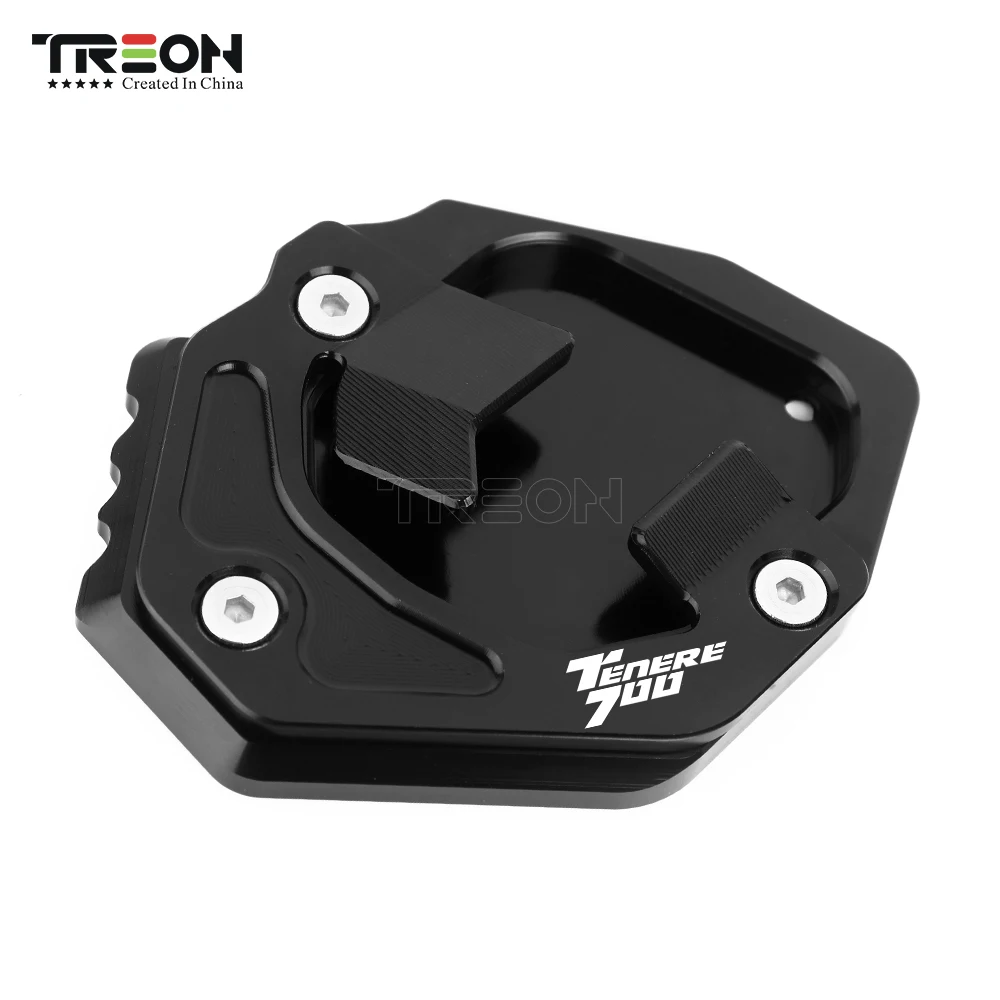 

Motorcycle CNC Foot Enlarger Foot Side Stand Extension Plate For Yamaha Tenere 700 Tenere700 2019 2020 2021 Free Shipping