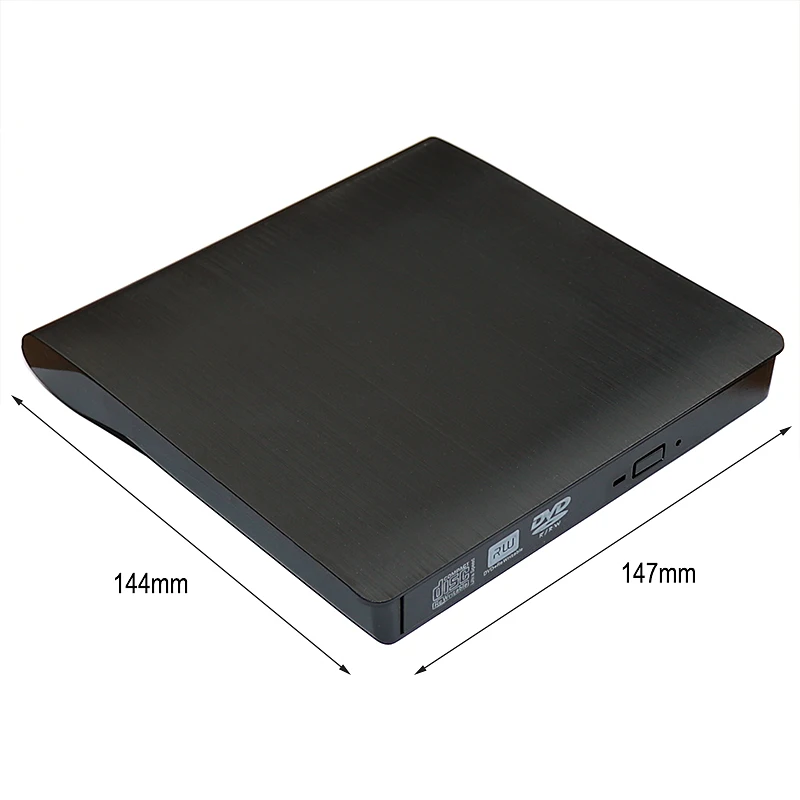 Портативный USB 3 0 DVD-ROM CD ROM Оптический привод внешний считыватель SlimDisk Настольный
