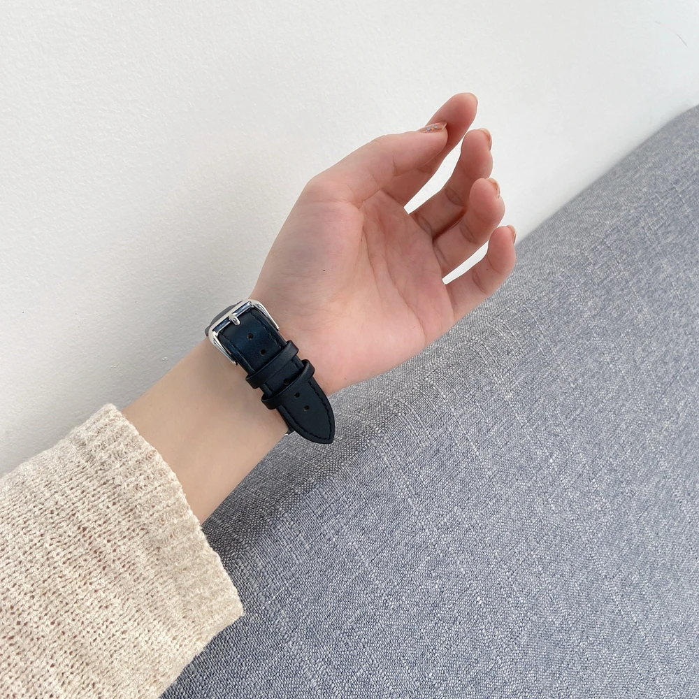 Ремешок из натуральной кожи для Samsung Galaxy Gear S3 Watch 46 мм кожаный браслет Huami Amazfit Huawei 2