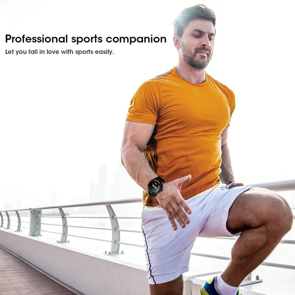 Мужские Смарт-часы L9 ЭКГ PPG пульсометр кровяное давление фитнес-трекер IP68