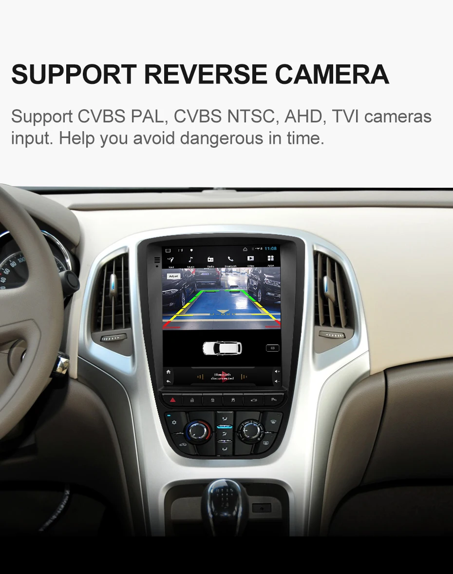 Isudar H53 Вертикальный 1 Din Android авто радио для Opel/Vauxhall/Astra J Buick/Verano 2009- gps Автомобильный мультимедийный ram 4G rom 64GB