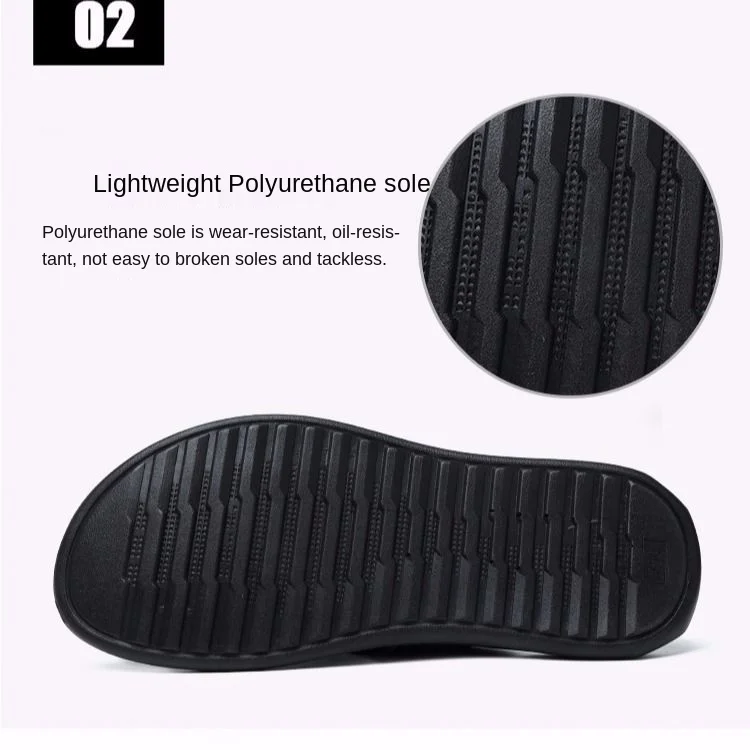 

2021 Summer New Men's Slippers Oxford Cloth Outer Wear Light Bottom Non-Slip Casual Sandals