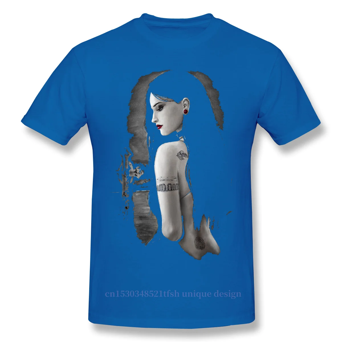 

Fantasy Island Melanie Amazing Movies 2021 New Arrival T-Shirt Dark Ruby Unique Design Crewneck Cotton for Men