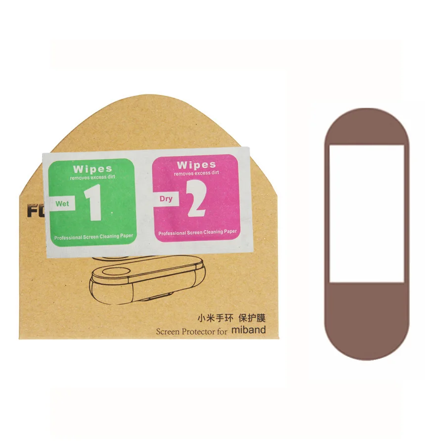 Защитная пленка для экрана Mi Band 4 цветная не закаленное стекло | Электроника