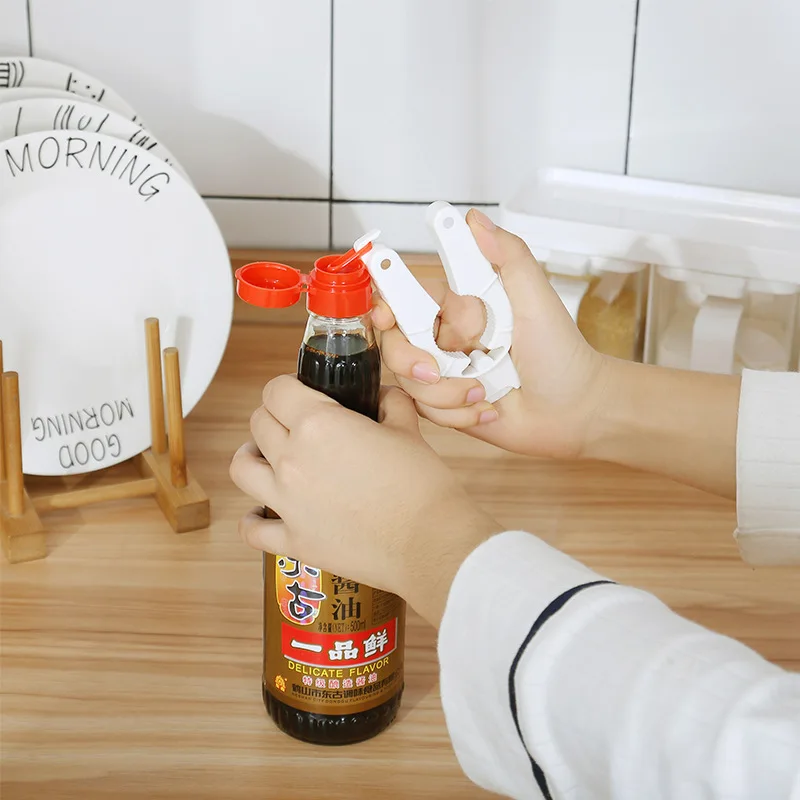 Открывалка для бутылок многофункциональная Нескользящая открывалка крышки