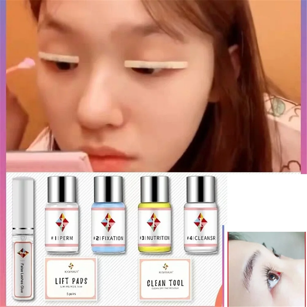 1 набор профессиональных ресниц бриллиантовый для завивки клей салона красоты |