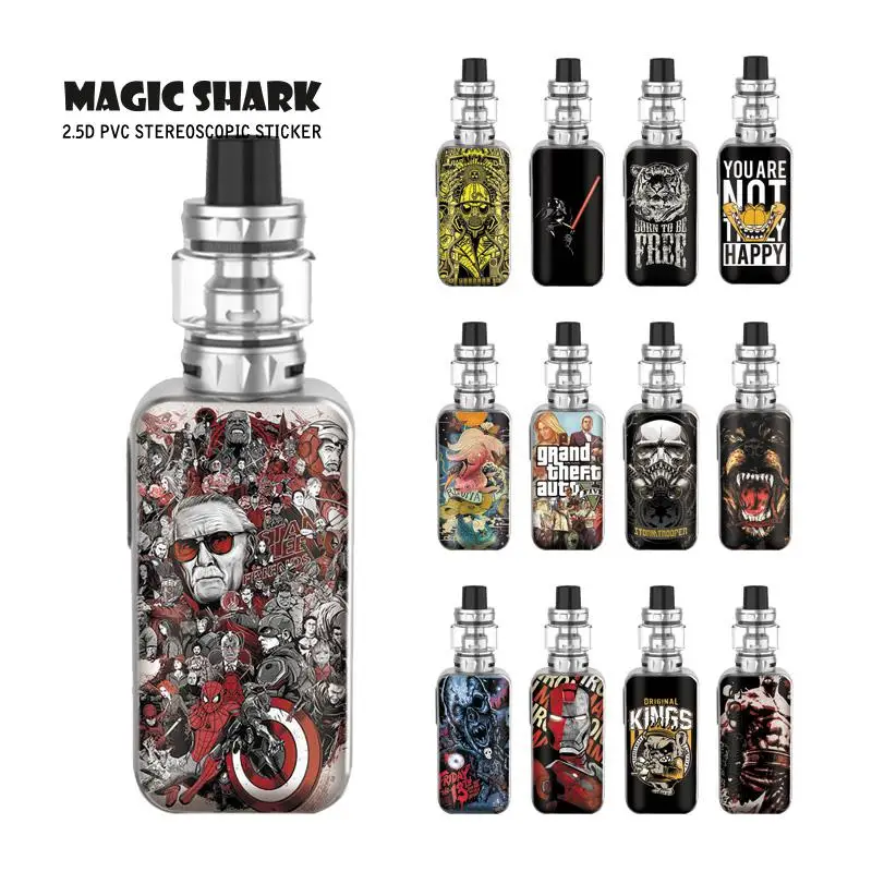 Волшебная Акула Звездные войны собака тигр Марвел бог супер стикеры героев чехол