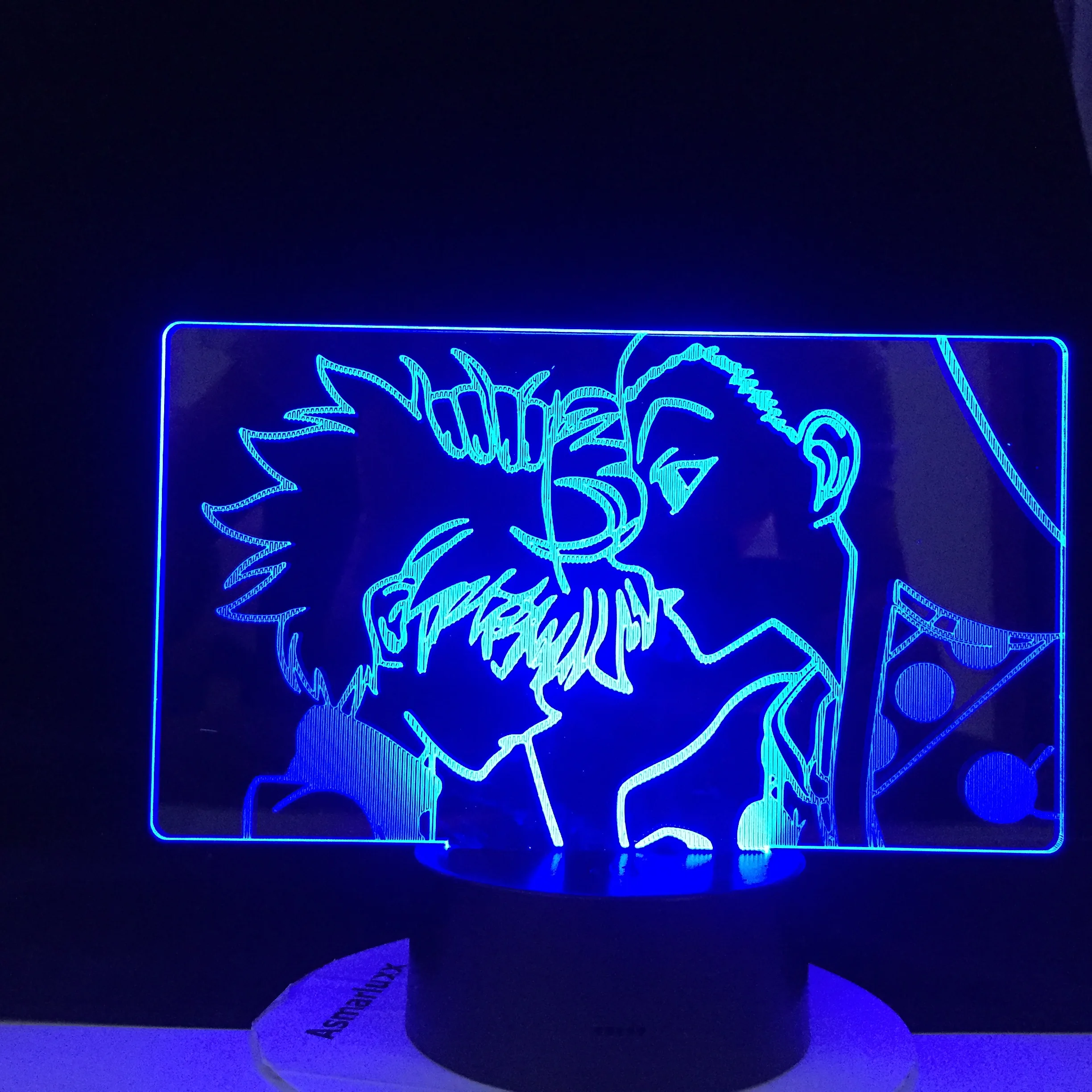 Светодиодная аниме лампа ILLUMI и KILLUA ZOLDYCK HUNTER X 3d светодиодный ночсветильник с