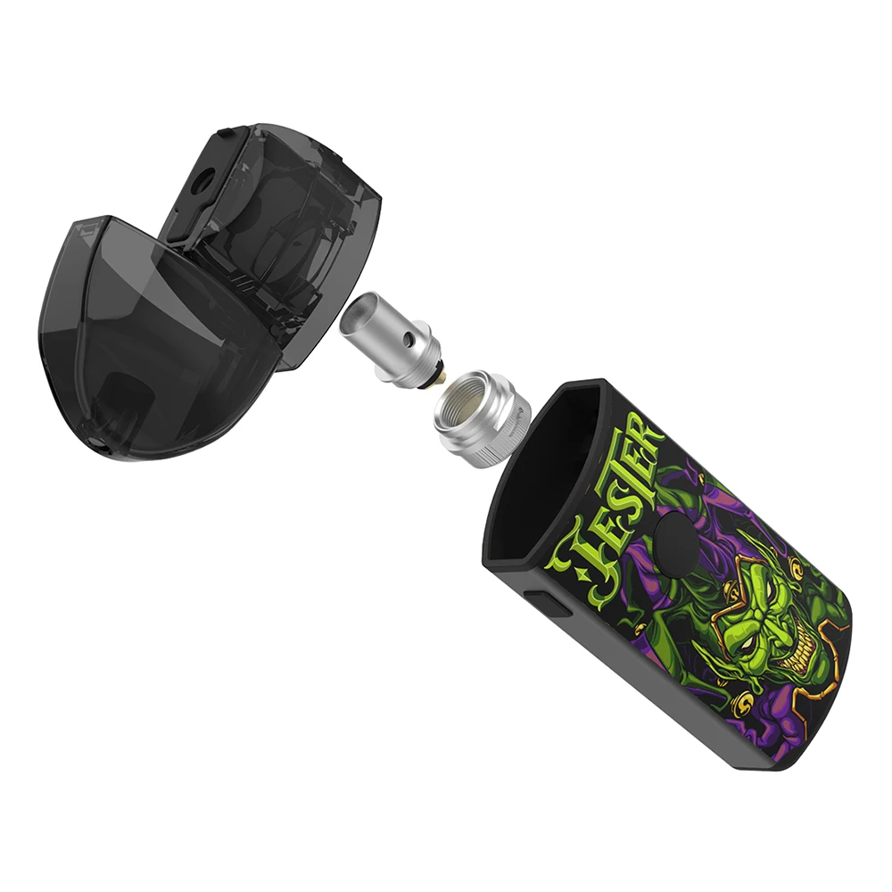 Оригинальный комплект Vapefly Jester Pod картридж емкостью 2 мл с аккумулятором 1000 мА · ч