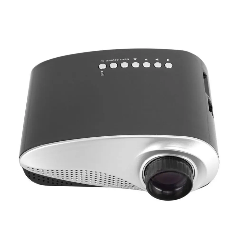 RD802 портативный мини-проектор для домашнего кинотеатра светодиодный