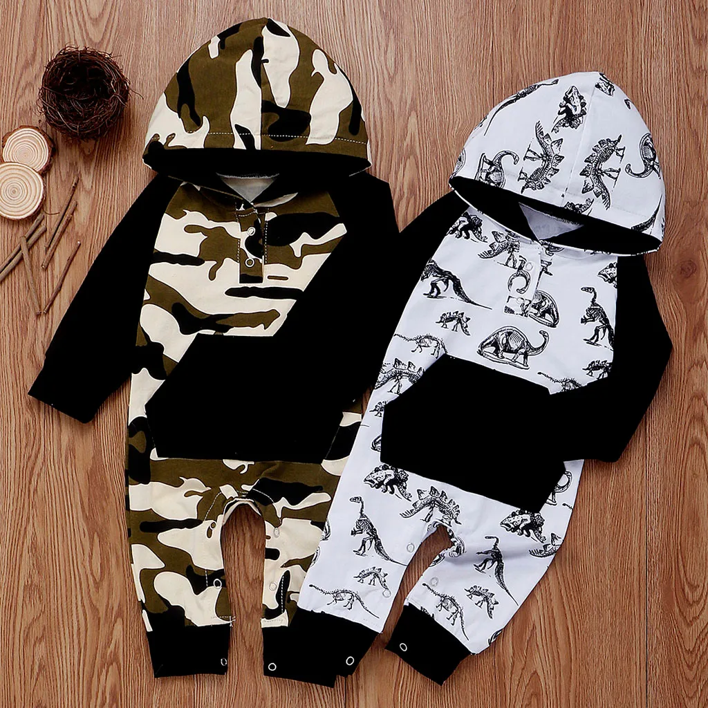 Новинка 2020 Комбинезоны для младенцев комбинезон новорожденных мальчиков и