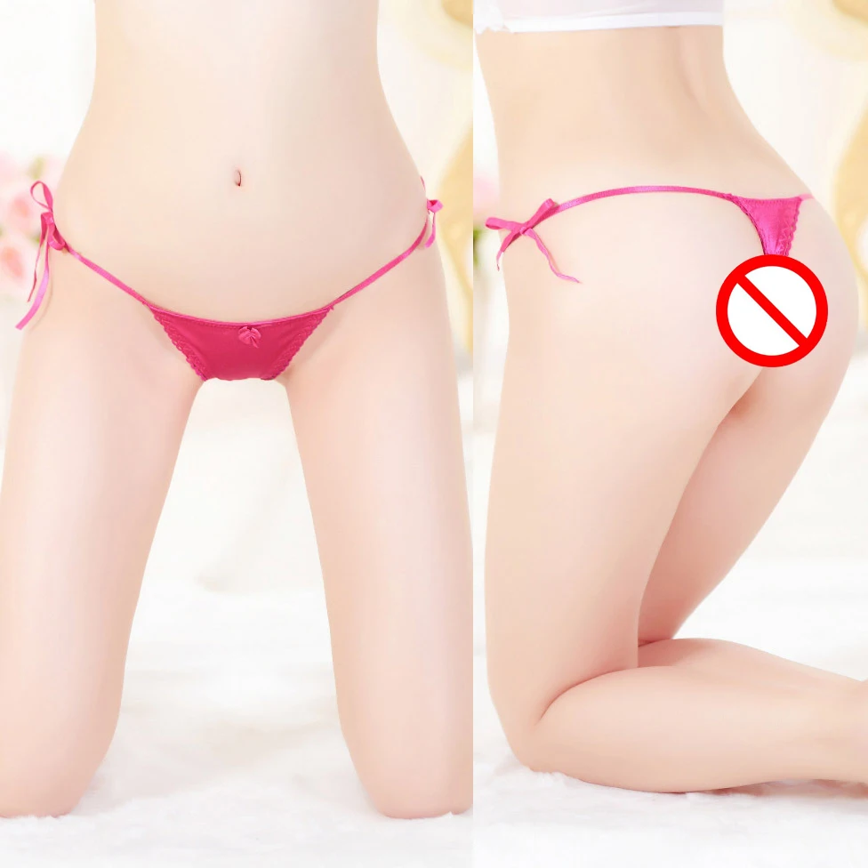 Сексуальное женское нижнее белье стринги гладкие кружевные прозрачные с низкой