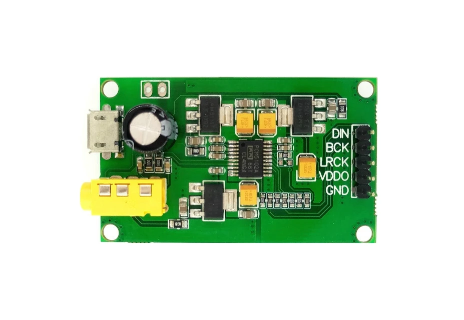 PCM5102A I2S цифровой интерфейс IIS Audio вход Плата декодера DAC для AUX аналогового