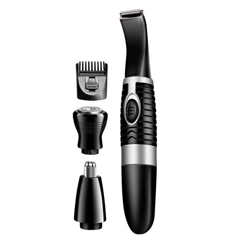 4в1 триммер для носа тример бороды мужчин очиститель ушей лица бровей бритва