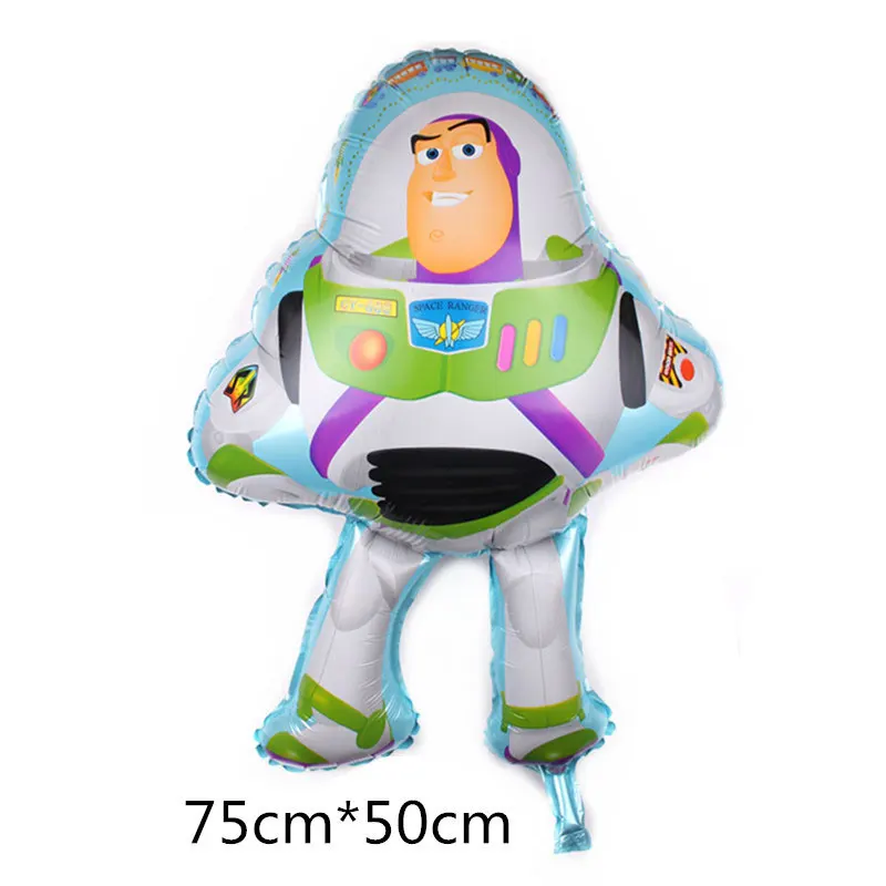 balloonB-1pcs Игрушка "Дисней" История тематические тарелки чашки, ребенок, душ скатерть салфетки флаги украшения мальчиков сувениры посуда набор для дня рождения баннер - Цвет: balloonB-1pcs
