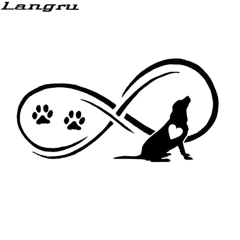 Langru Лабрадор Retreiver 17 8*9 см креативные наклейки с рисунками собак декоративные на