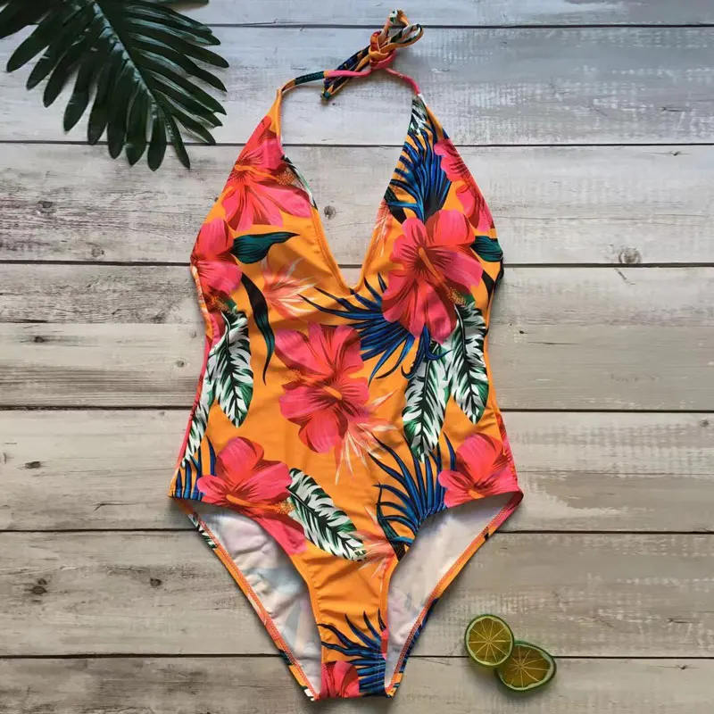 SE брендовый сексуальный купальник с глубоким v образным вырезом женский открытой